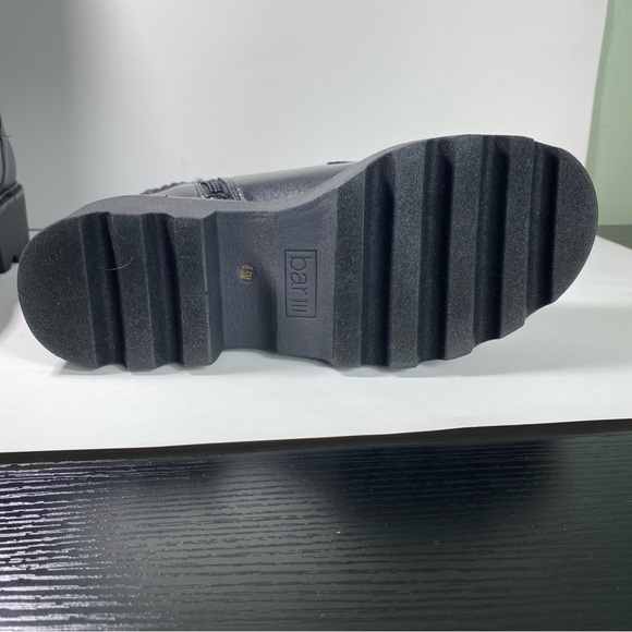 NWT Bar III women’s size 6.5 black combat boots - Picture 10 of 10